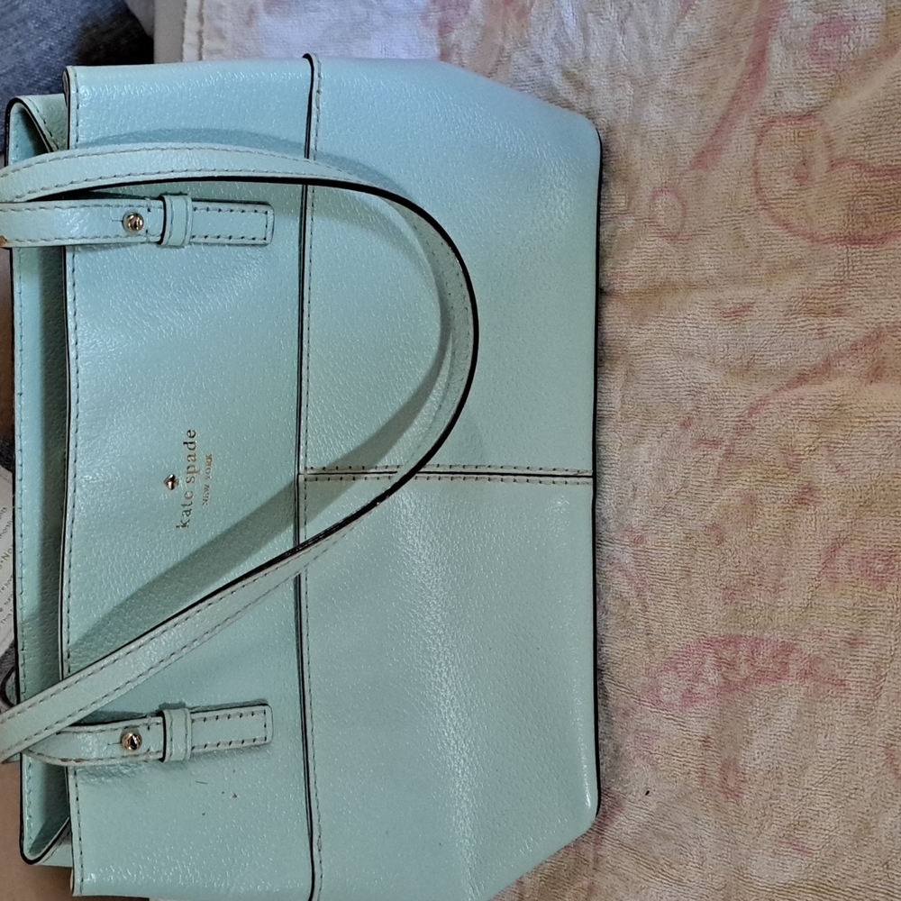Kate Spade Robin's egg blue handbag